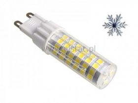 Żarówka LED G9 6,5W biały zimna 75 x 2835 230V