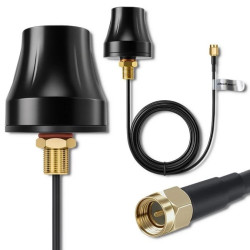 Qoltec Antena 4G LTE dookólna DUAL 5dBi Zewnętrzna
