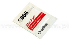 Chusteczka z alkoholem do czyszczenia włókien i złączy światłowodowych (AlcoPad CT806)