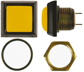 Przycisk miniaturowy Chwilowy SPST średnica wycięcia 13.65mm, montaż panelowy ITW Switches