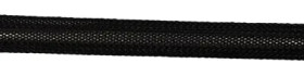 Fabric hose, inner Ø 6 mm, black, halogen free, -55 to 180 °C, BYB-5-91F1269