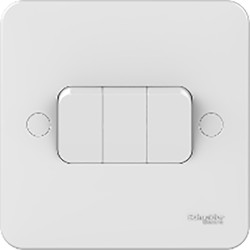 Włącznik światła, 10A, 230V, 3-przyciskowy, IP20, Schneider Electric