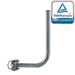 Uchwyt ant. balkon czołowy 60cm UBC-38/300/600-H anteny