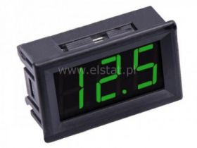 Miernik temperatury 12V -55°C~125°C, LED zielony