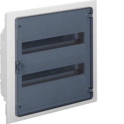 Rozdzielnica modułowa 2x18 podtynkowa IP40 Golf (drzwi transparentne) VF218TD