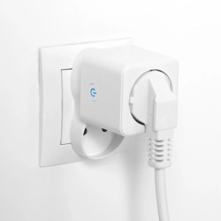 Inteligentne Gniazdko WiFi Watomierz Programator Timer TUYA SMART NIVO LUMILED