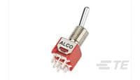 Przełącznik (Wł.)-wł. Dwubiegunowy Dwupozycyjny TE Connectivity Montaż panelowy, płytka drukowana