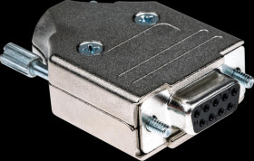 MHDM9-DB9S-K D-Sub female, 9-pin