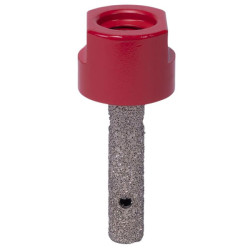 RUBI Tiling Tools 6984 Cylindrical Diamond Grinding Bit 10mm