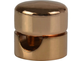 Uchwyt ozdobny do kabla ścienny sufitowy miedź fi: 16mm