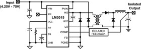 4.25-75V, Monolithic Two-Switch Forward DC-DC Regulator