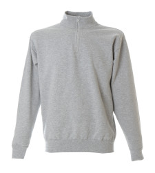 Sweter, 989211, Unisex, M, M, Jasnoszary, 20% Poliestru, 20% Bawełny