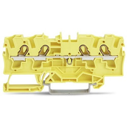 Kostka zaciskowa na szynie DIN WAGO poziomy: 1 12AWGWciskane TOPJOB S