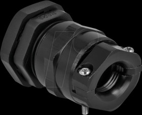 60359 Cable Gland PG21 with strain relief and bending protection bk