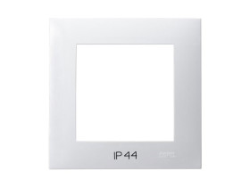 SZAFIR Ramka 1 pojedyncza do łączników IP-44 biały RH-1Z/00 OSPEL