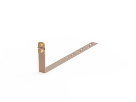 CU uchwyt pod dachówkę l-330/100/z zaczepami 91003303 ELKO-BIS