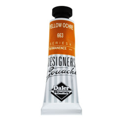 Daler-Rowney 136005663 Designers&#x27; Gouache Paint 15ml Yellow Ochre