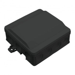 Puszka natynkowa 90x135 Klik, IP54, czarna,6410-20 BLACK