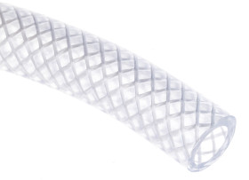 Przewód rurowy średnica wew 10mm średnica zew 14mm Stężone powietrze Przezroczysty długość 25m