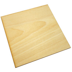 Sklejka 100x100x2mm Formatka do rzeźbienia i cięcia laserem