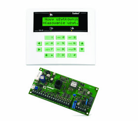 Centrala alarmowa CA5 KPL z klawiaturą LCD S SATEL,