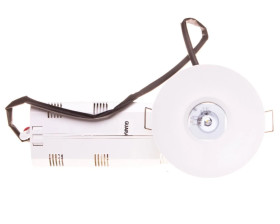 Oprawa awaryjna AXPO LED 3W 1h biała AXPO/3W/B/1/SE/AT/WH