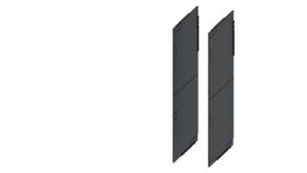 Bariery Międzyfazowe 2 Szt. Do 3Va13/14/23/24 3Va9482-0Wa00