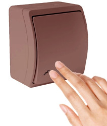 VIPLAST KOALA Łącznik Schodowy Hermetyczny Brązowy