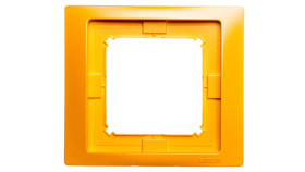 Simon Basic Neos Ramka Pojedyncza Ip44 Słoneczny Bmrc1b/034