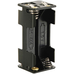 Velleman BH443D Battery Holder 4x AAA Solder Lug 53x27x25mm Robust