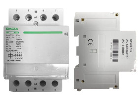 Stycznik modułowy Instalacyjna 63A Cewka 230V 4NO 4 Biegunowy Gacia