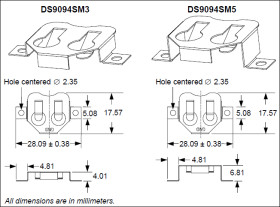 Surface-Mount Button Clip