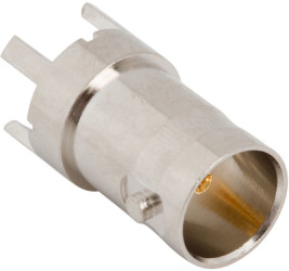 BNC panel socket 75 Ω, solder connection, straight, 031-5329-72RFX