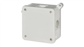 Puszka Instalacyjna Hermetyczna Bez Złączek 100X100mm Biały Phs-5