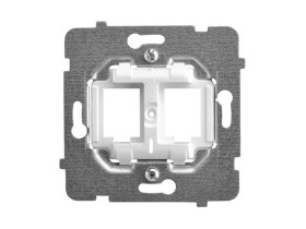 ARIA Mechanizm gniazd prostych typ Keystone biały M1GPK OSPEL