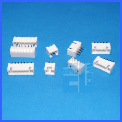 ZŁĄCZE 7-PIN WG-07S MĘSKIE BIAŁE 2,50mm