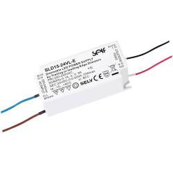 Self Electronics SLD15-24VL-E LED Driver 15W Dimmable 24V DC 1 pc