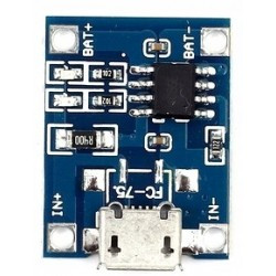 Ładowarka Li-ion 18650 TP4056 micro USB kontrola ładowania