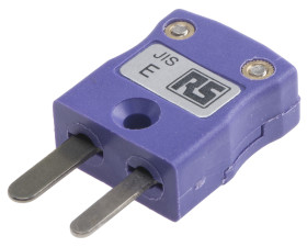 Złącze termoparowe Złącze termoparowe RS PRO do Termopara typu E Miniaturowe