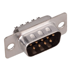 MH MHDB9SP 9 Way Male Solder D S&#x2B;F