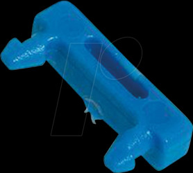 CSZCBL LED plug marking clips, DualBoot, 100 pieces, blue