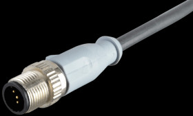 43-10136 SAL M12x1, 5 pole, 2 m, connector