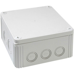 Wiska 10060705 Junction box (L x W x H) 140 x 140 x 82 mm Grey-white IP66/IP67