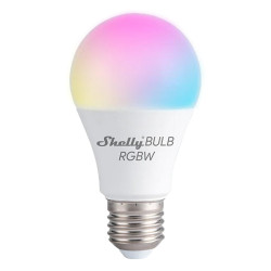 Shelly Duo RGBW - E27 Dimmable Smart Bulb