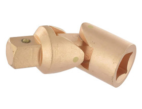 Połączenie trzpieniowe, Lutowanie miedzią, Miedź berylowa, rozm: 1 cal, typ: Kwadratowy, Złącze uniwersalne, dł: 133 mm