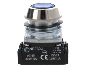 Przycisk NEF30-UKXY niebieski W0-NEF30-UK XY N