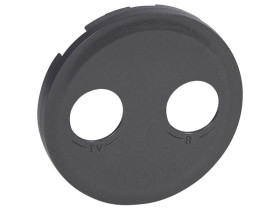 CELIANE Plakietka do gniazd TV-RD grafitowa 067983 LEGRAND