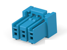 Wzmocnione złącze zasilania 3-pinowe TE Connectivity 300 V AC Żeński
