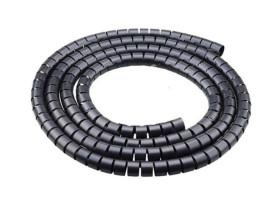 Organizer do kabli, maskownica, fi20mm, 2m, kolor czarny, CO-20-BL.200