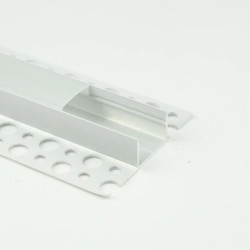 Profil to taśm LED natynkowy biały + klosz mrożony 2m GNS02 EC20963